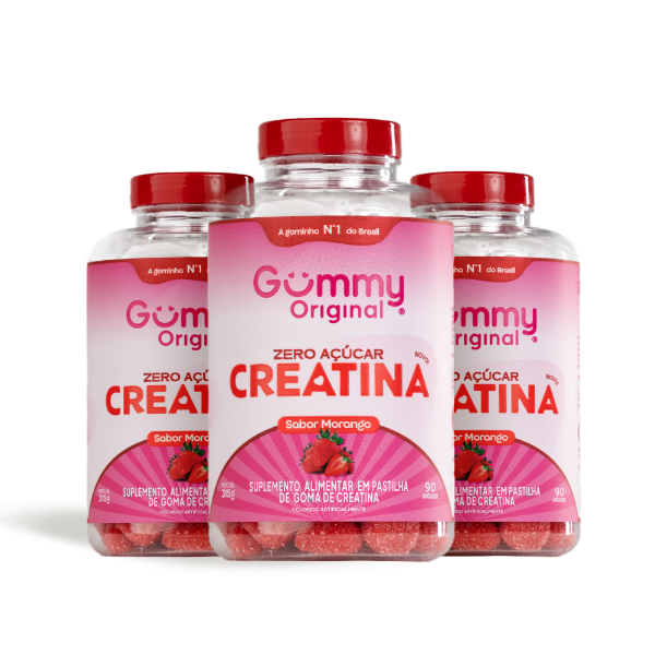 Gummy® Creatina Morango 315g