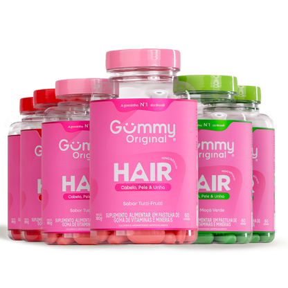 Gummy® Hair - Mix Sabores 180g