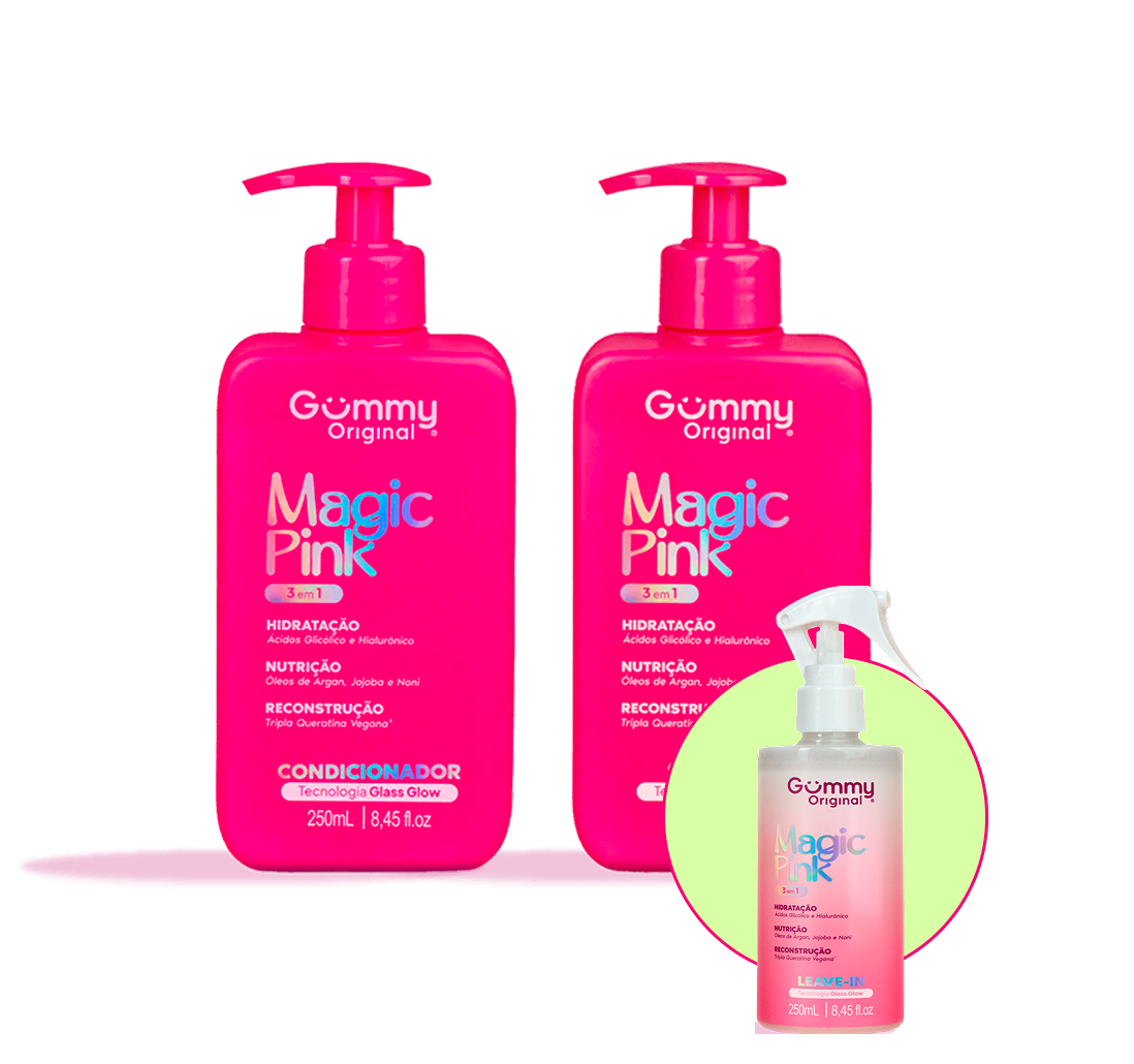 Kit Gummy® Magic Pink Essencial
