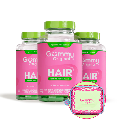 Gummy Hair® - Maçã Verde 180 g