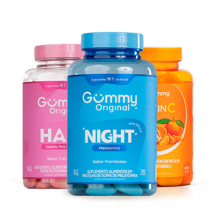 Kit Gummy®  Trio Cuidado Completo