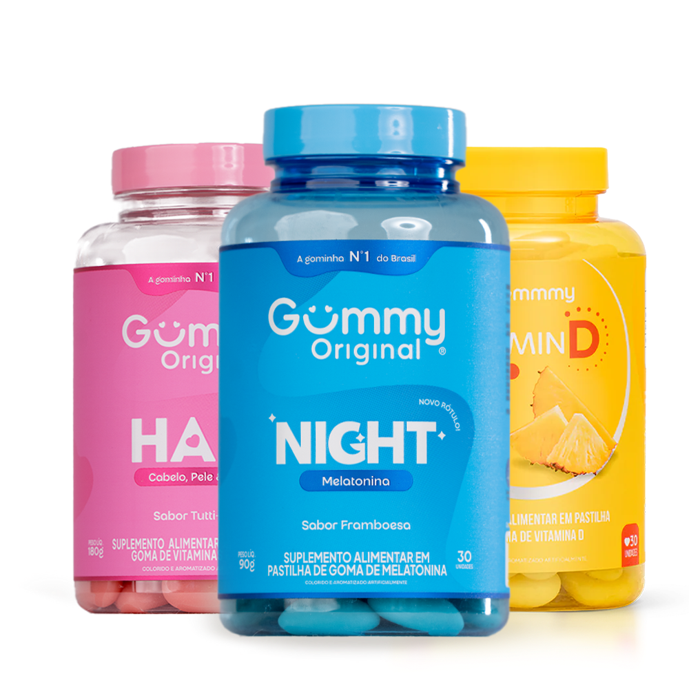 Kit Gummy®  Trio Cuidado Completo