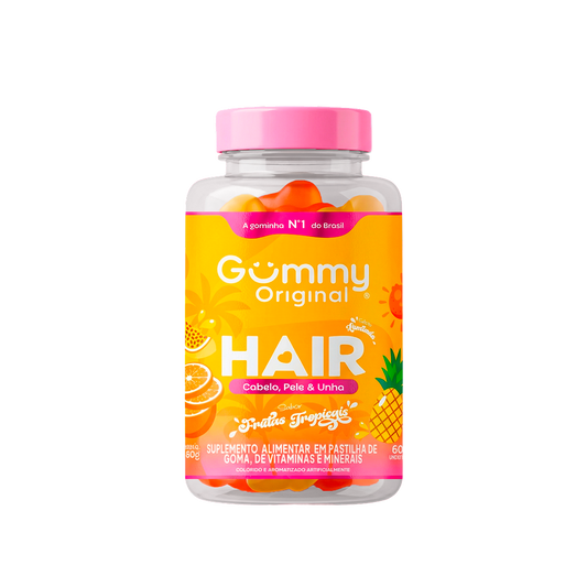 Gummy Hair® - Frutas Tropicais 180g