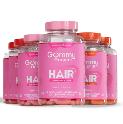 6 Gummy® Hair - 180g